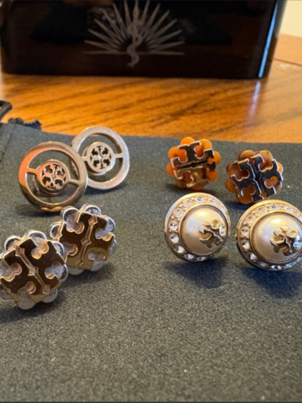 Collection of Tory Burch Earring Studs